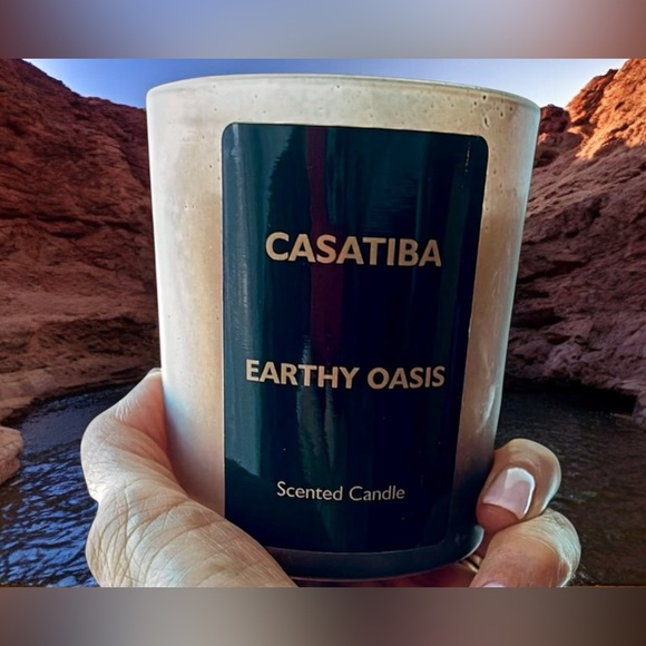Other - Casatiba Earthy Oasis Scented Candle 8 OZ